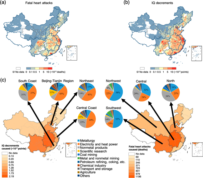 CGEED Research: Spatially Explicit Global Hotspots Driving China’s Mercury Related Health Impacts