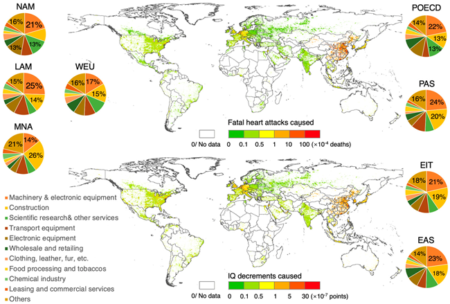 CGEED Research: Spatially Explicit Global Hotspots Driving China’s Mercury Related Health Impacts